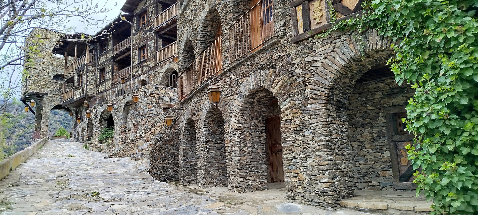 Vista panoràmica de Sant Julià de Lòria, Andorra